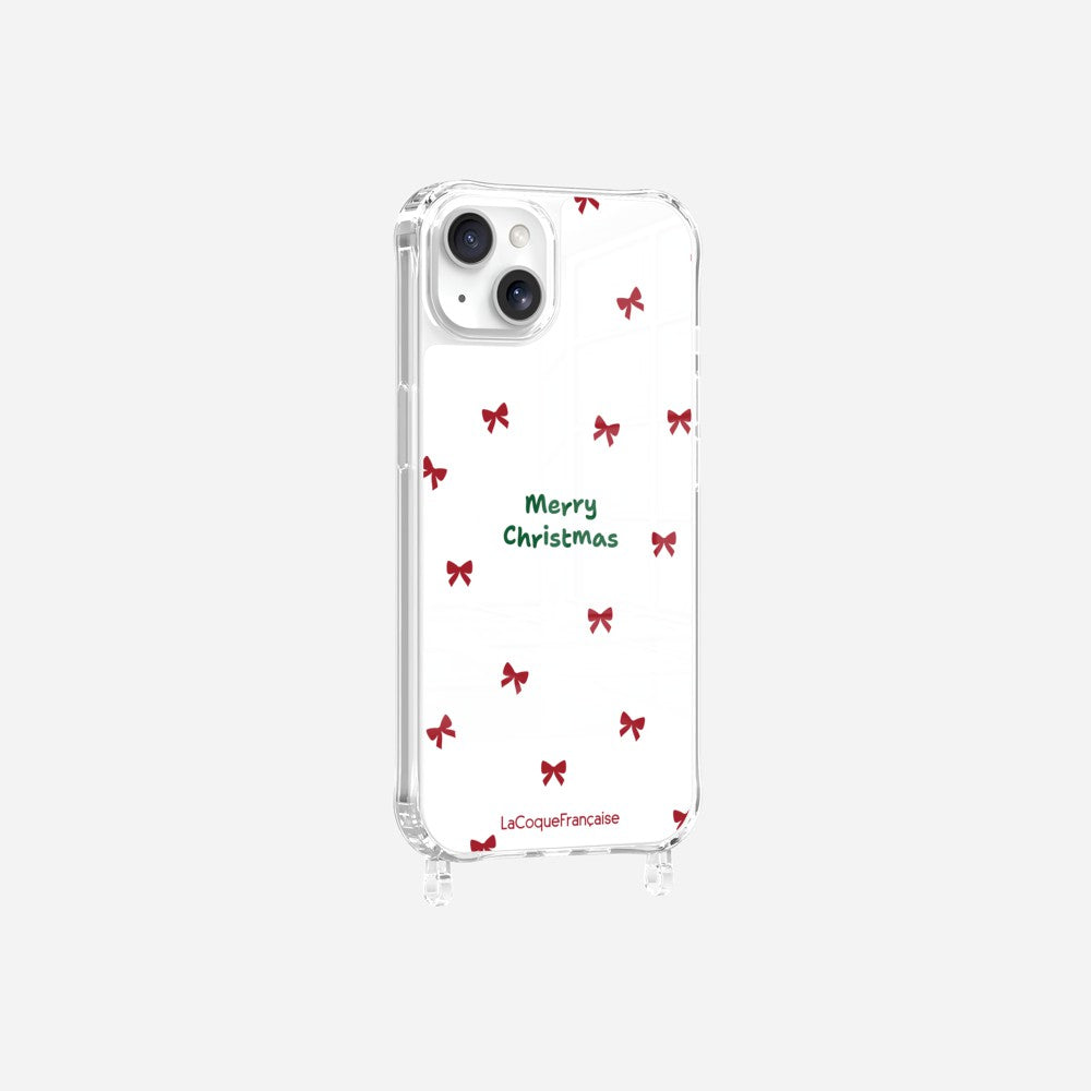 Coque Anneaux Imprimee Merry Christmas