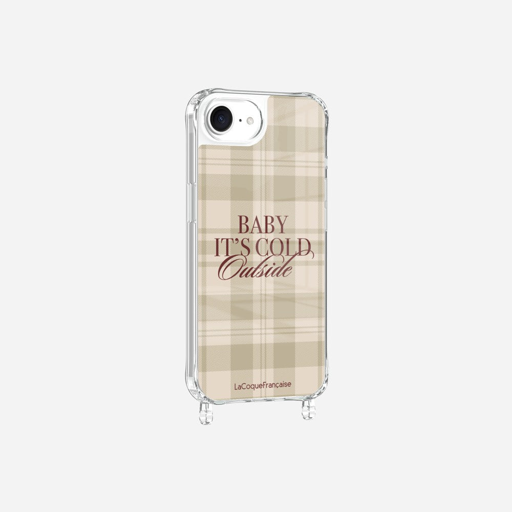 Coque Anneaux Imprimee Baby It's Cold Outside