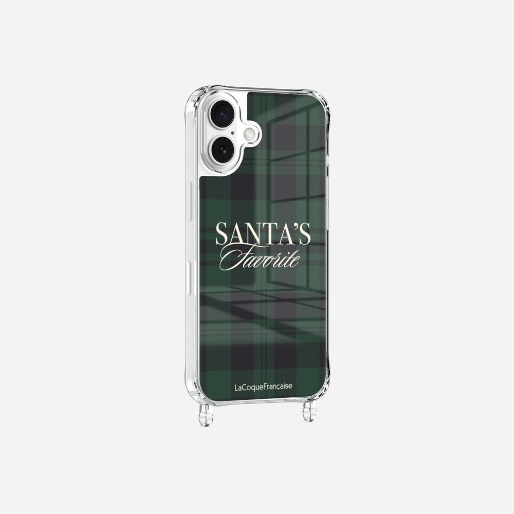 Coque Anneaux Imprimee Santa's Favorite