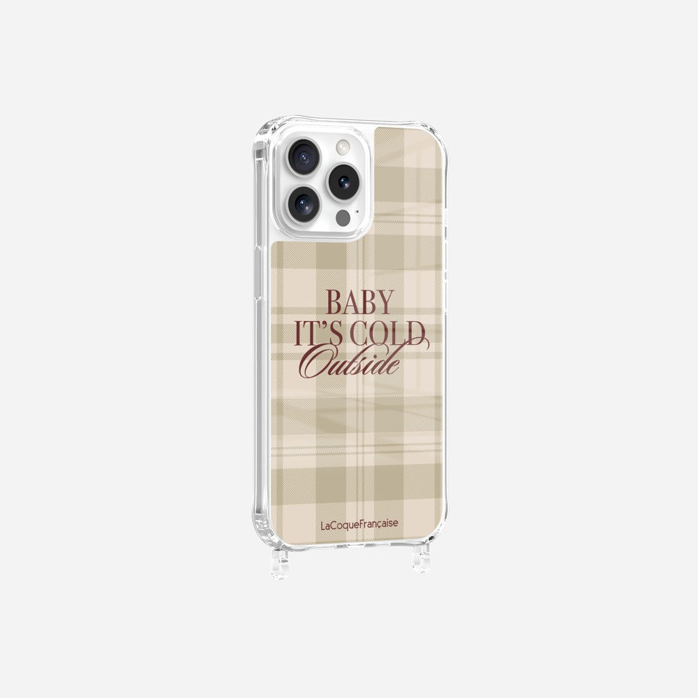 Coque Anneaux Imprimee Baby It's Cold Outside