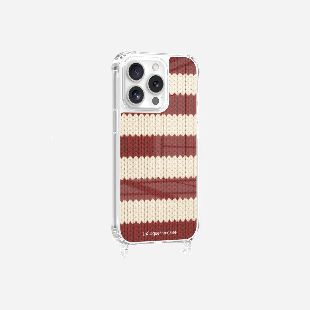 Coque Anneaux Imprimee Maille