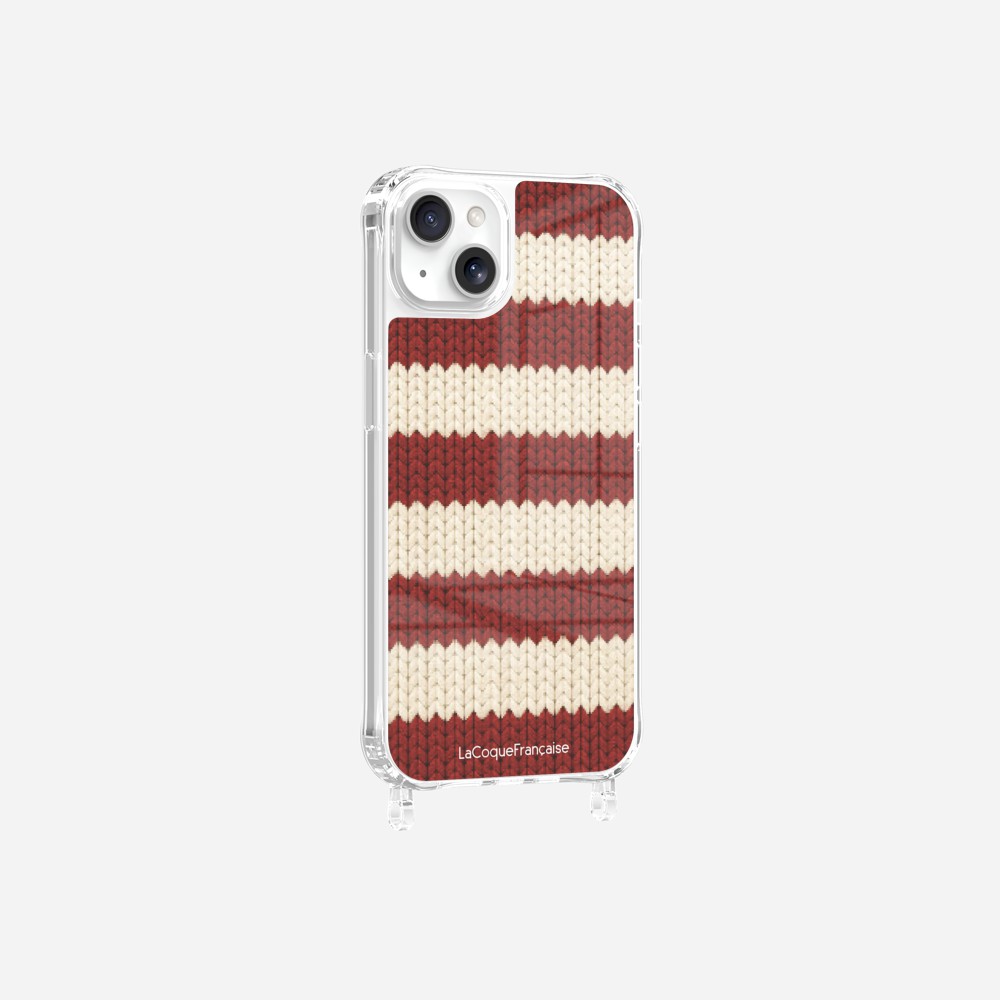 Coque Anneaux Imprimee Maille