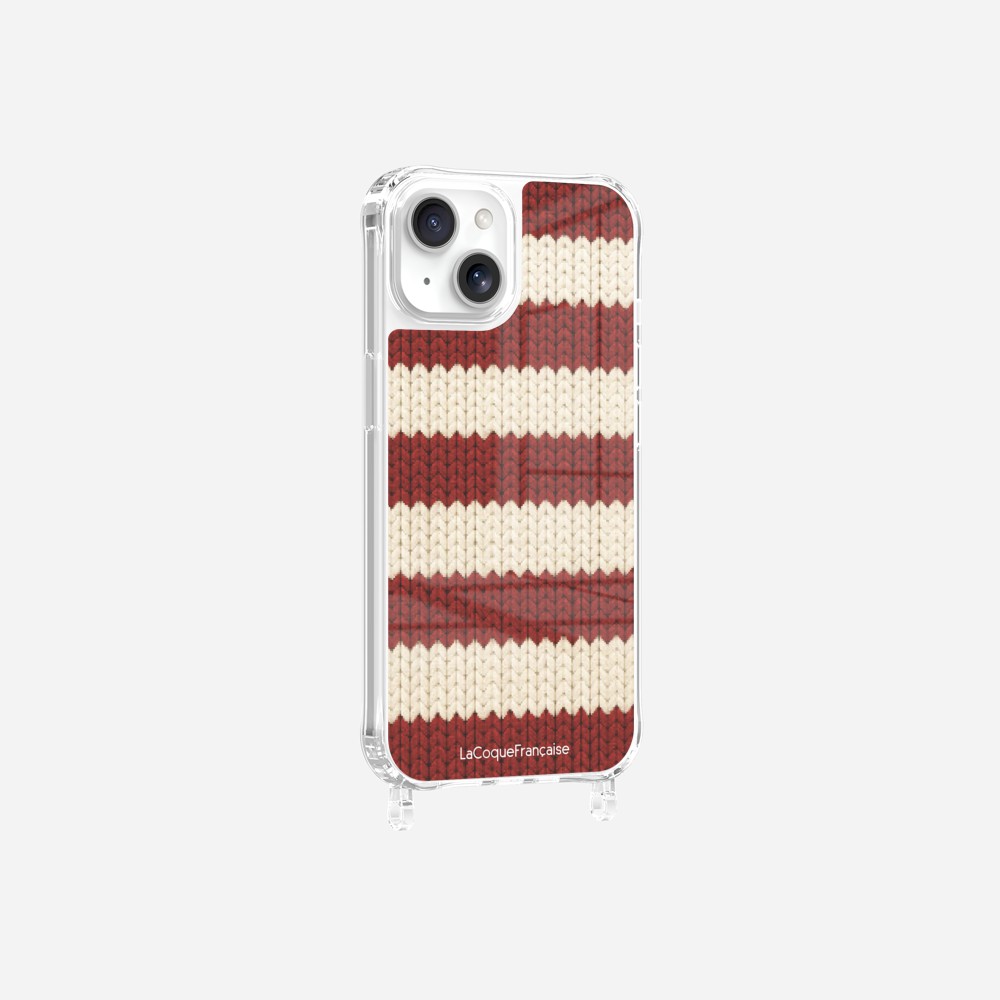 Coque Anneaux Imprimee Maille