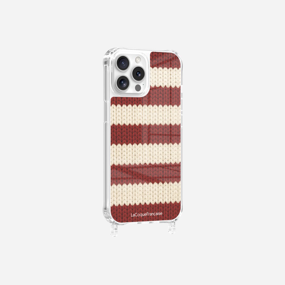 Coque Anneaux Imprimee Maille