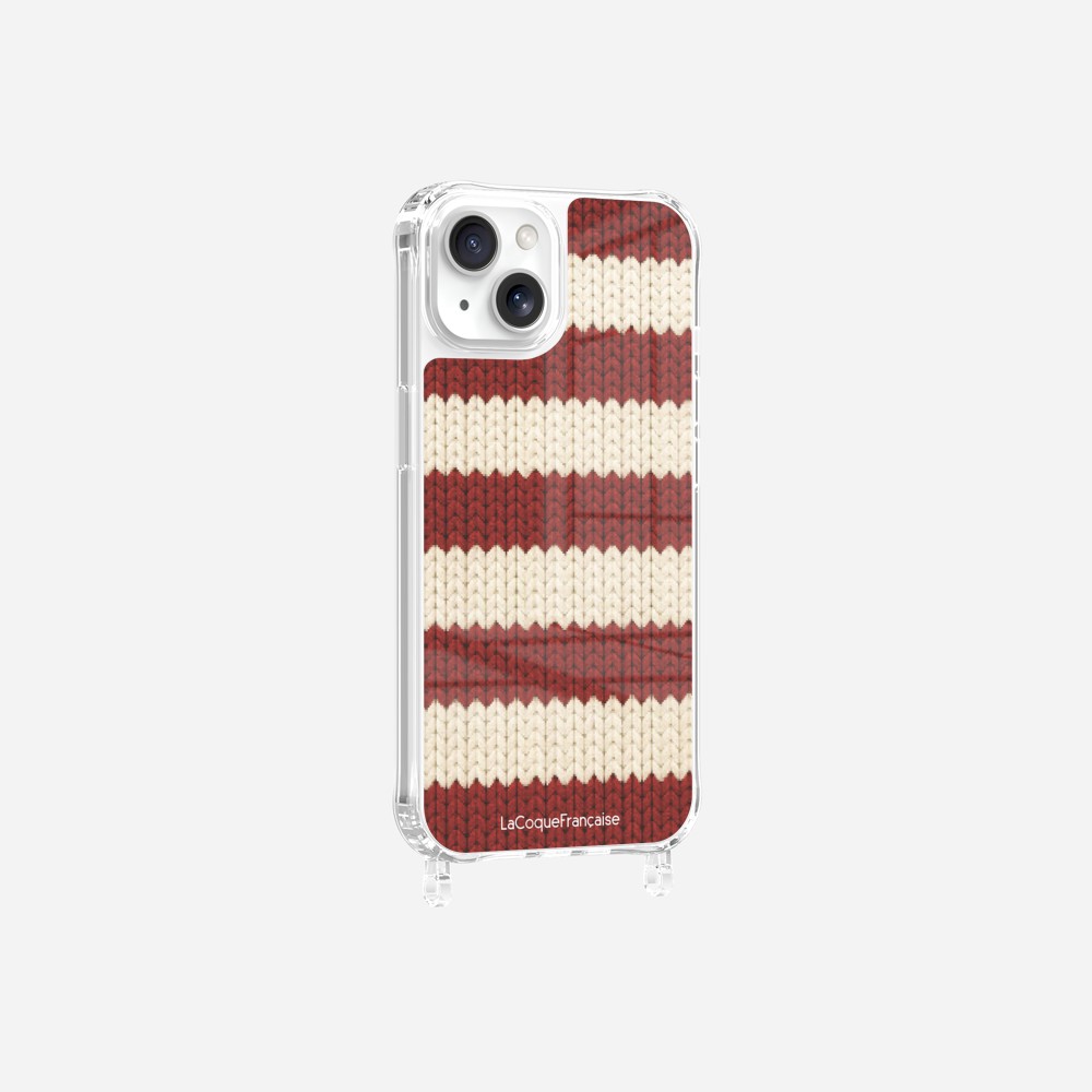 Coque Anneaux Imprimee Maille