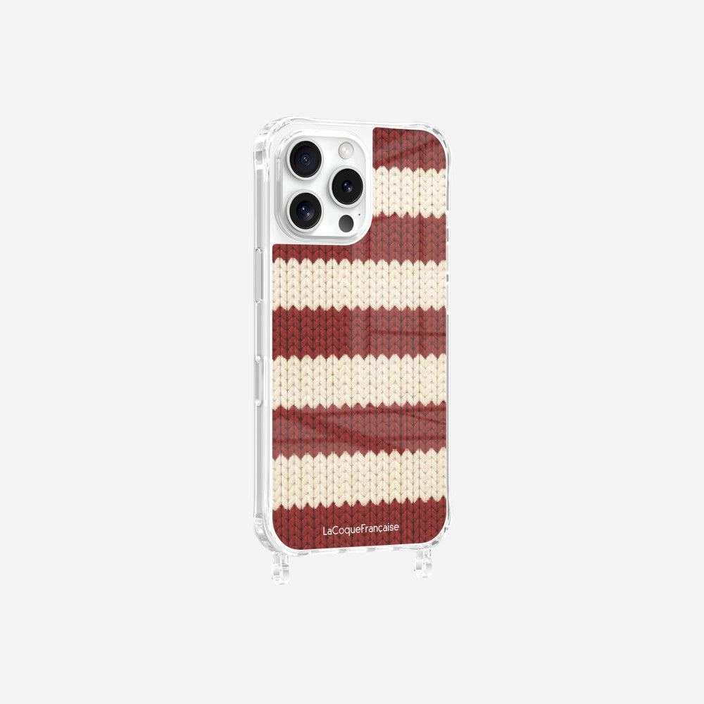 Coque Anneaux Imprimee Maille
