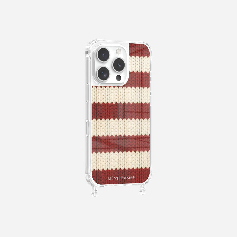 Coque Anneaux Imprimee Maille