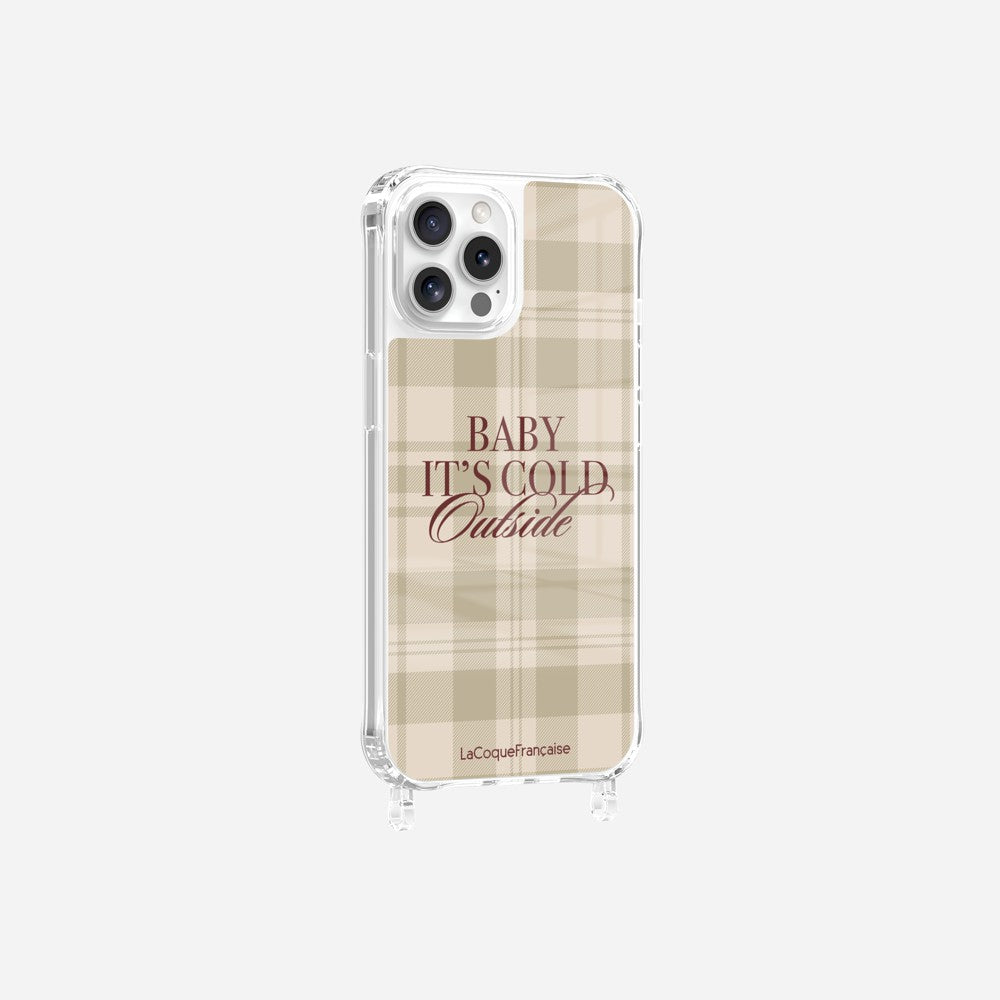 Coque Anneaux Imprimee Baby It's Cold Outside