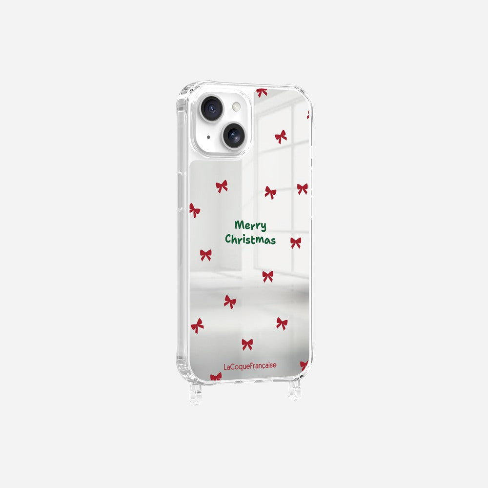 Coque Anneaux Imprimee Merry Christmas