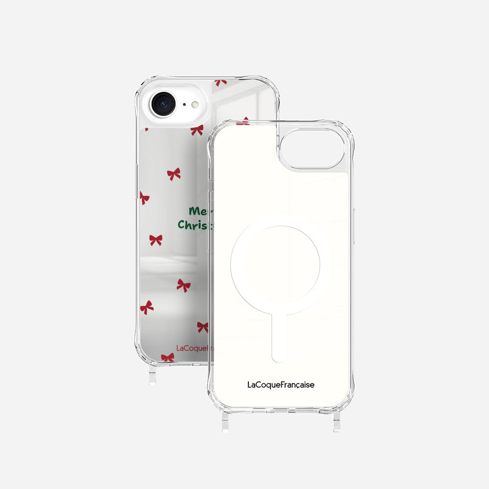 Coque Anneaux Imprimee Merry Christmas