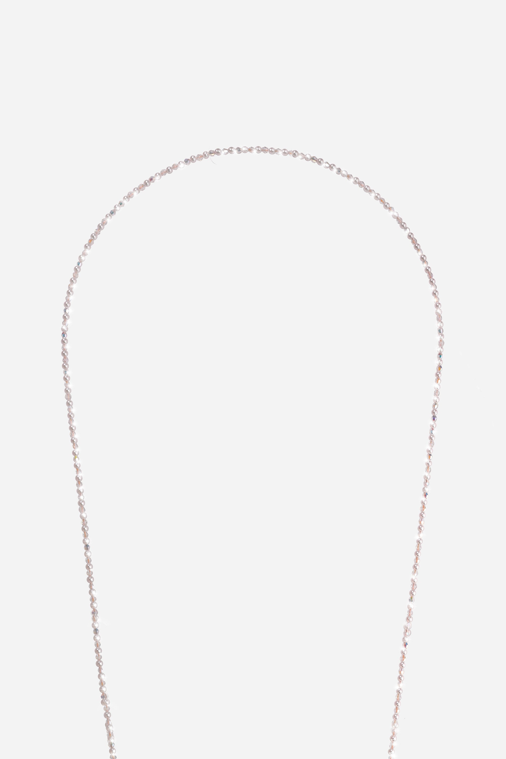 Chaine Longue Anastasia Beige 120 cm