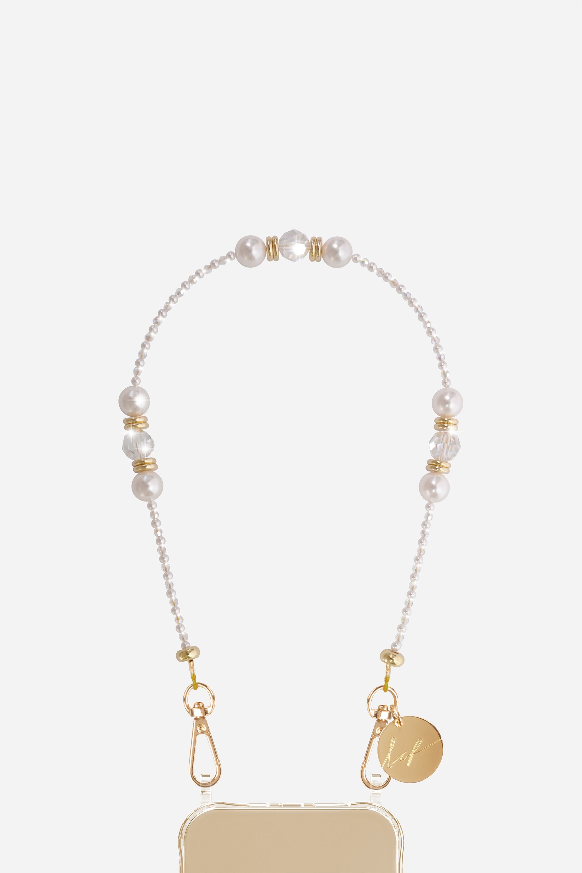 Chaine Courte Anastasia Beige 40 cm