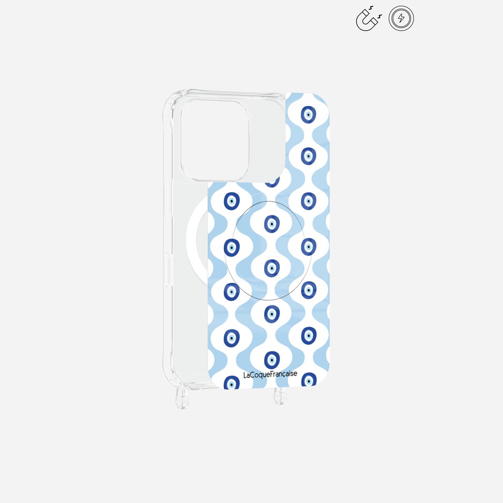 Plaque Magnetique Imprimee Vagues Bleu