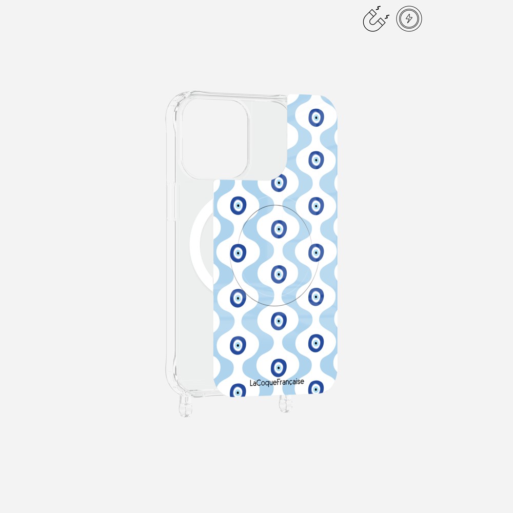 Plaque Magnetique Imprimee Vagues Bleu