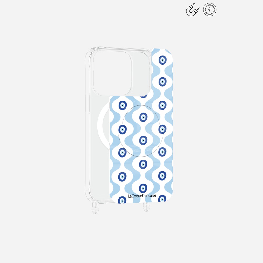 Plaque Magnetique Imprimee Vagues Bleu