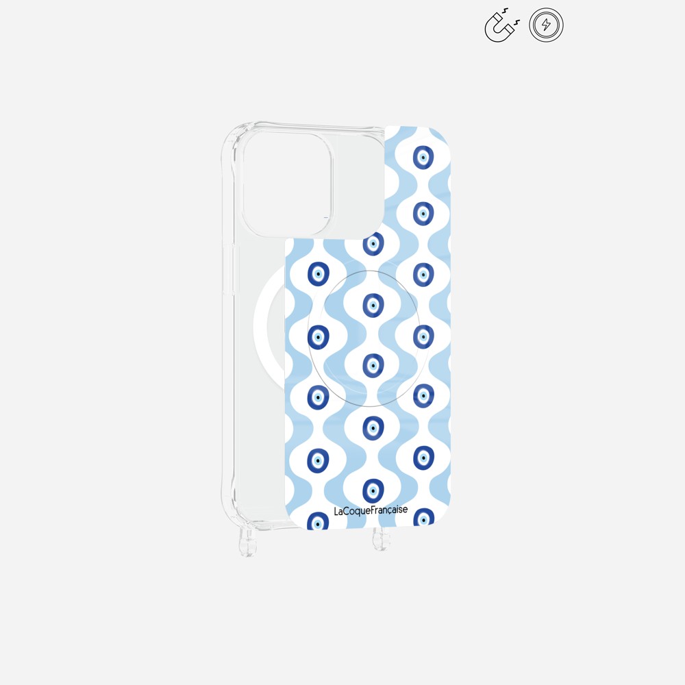 Plaque Magnetique Imprimee Vagues Bleu