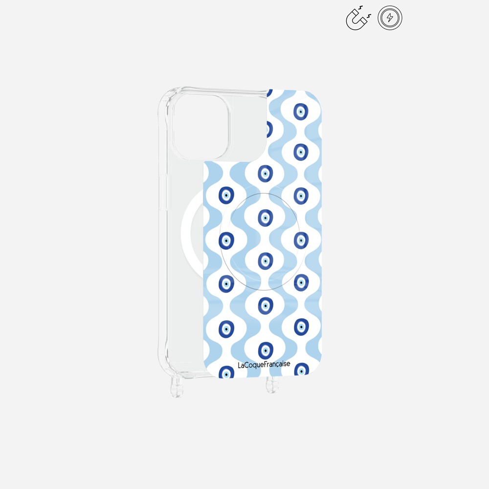 Plaque Magnetique Imprimee Vagues Bleu