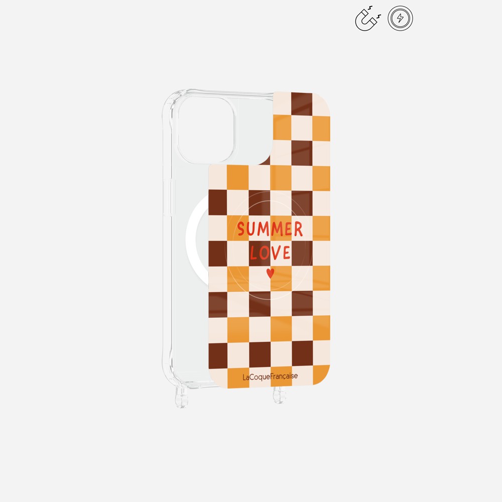 Plaque Magnetique Imprimee Summer Love Brun