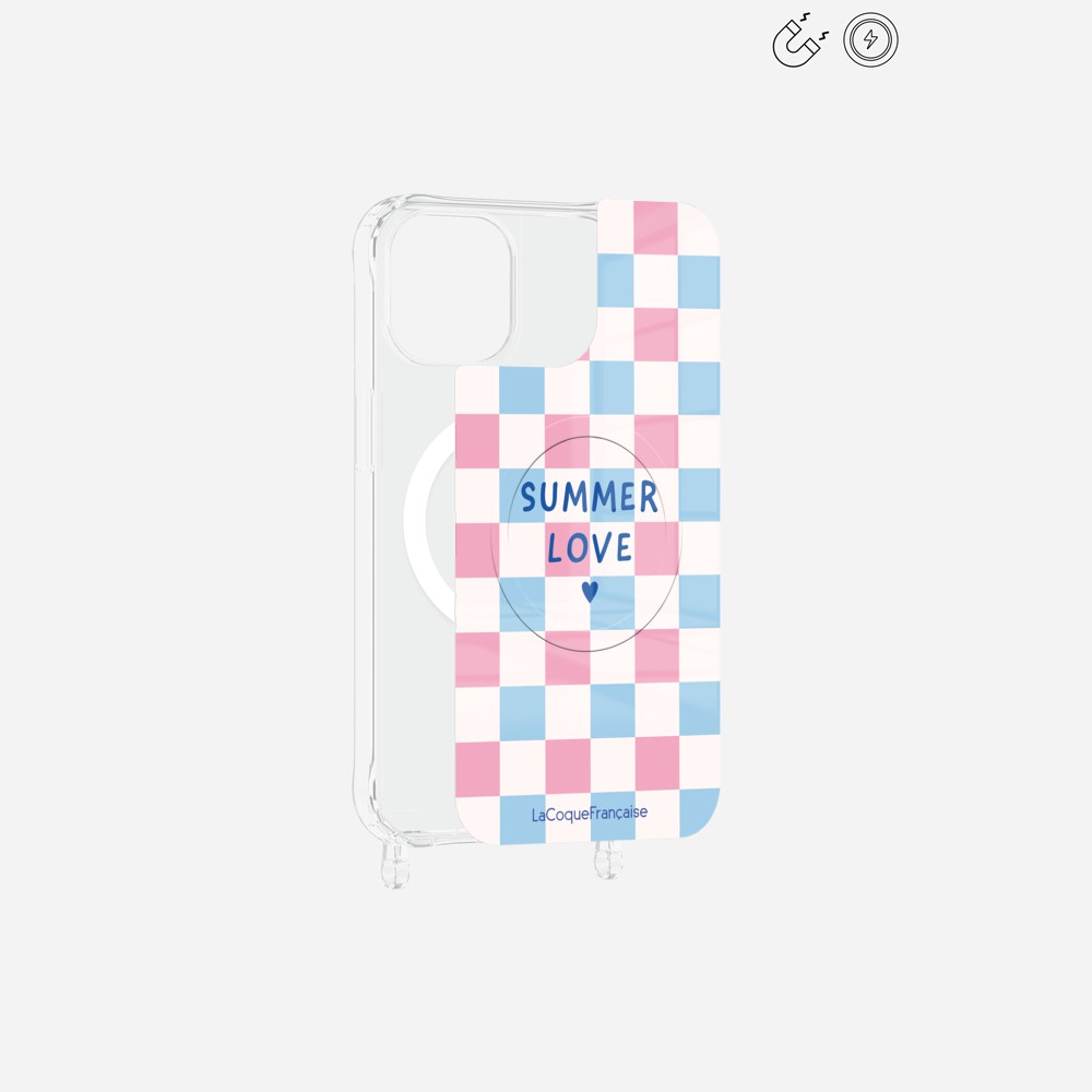 Plaque Magnetique Imprimee Summer Love Bleu