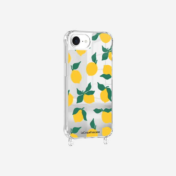 Coque Anneaux Miroir Imprimee Limonade