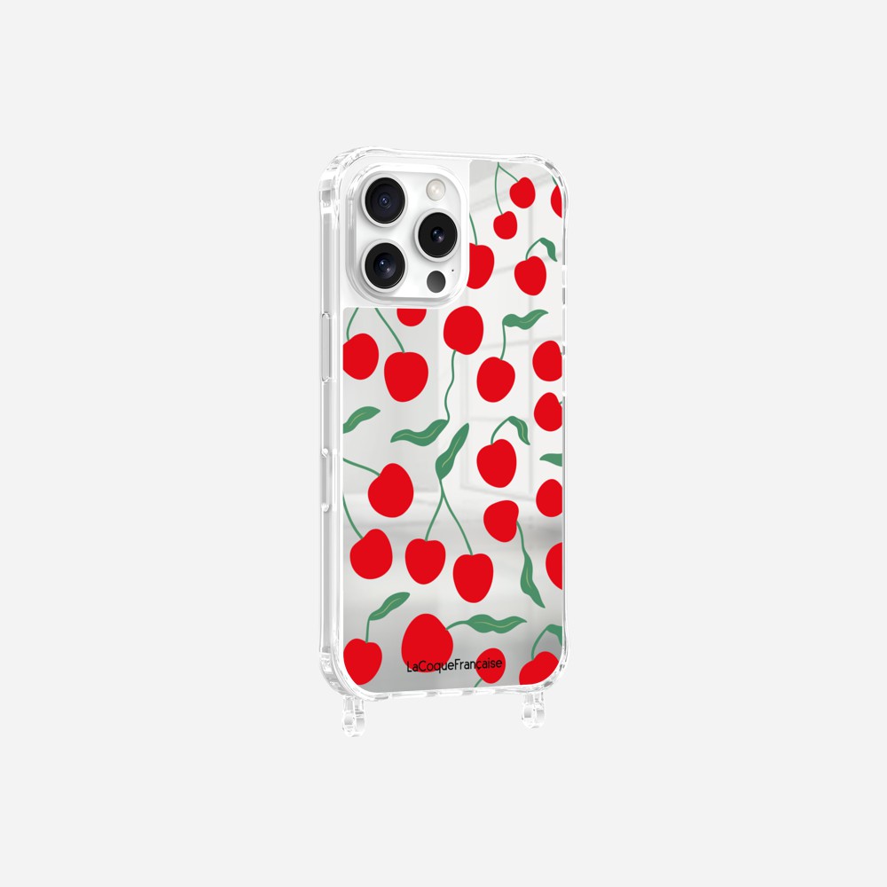 Coque Anneaux Miroir Imprimee Limonade