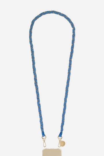 Chaine Longue Doha Bleu 120 cm