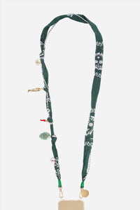 Chaine Longue Laia Vert 120 cm