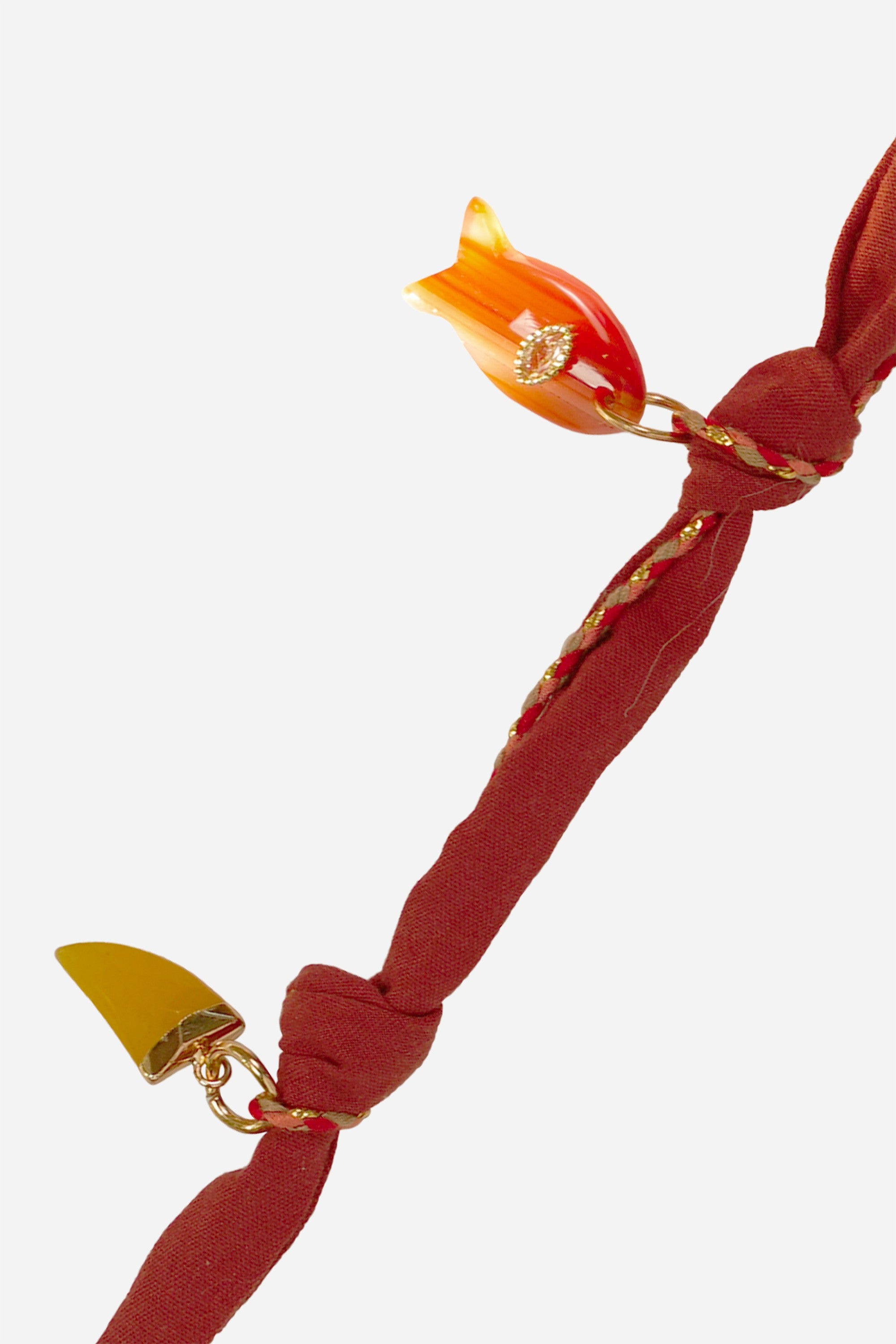 Chaine Longue Laria Terracotta 120 cm