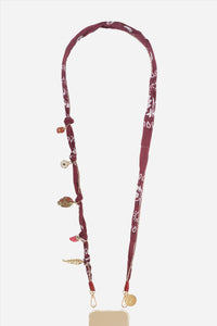 Chaine Longue Laia Brun 120 cm