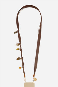 Laria Long Brown Chain 120 cm