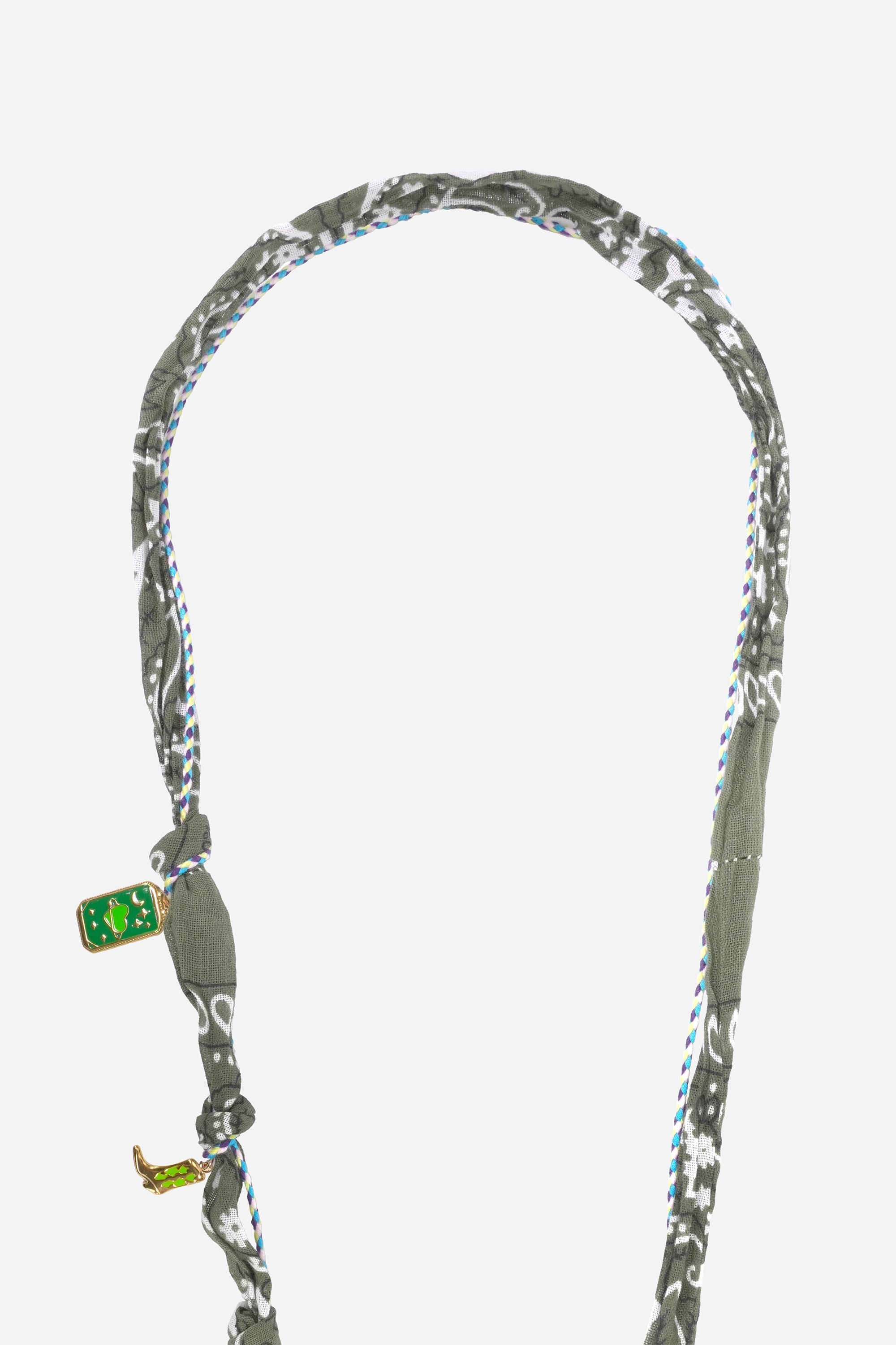 Chaine Longue Laia Kaki 120 cm