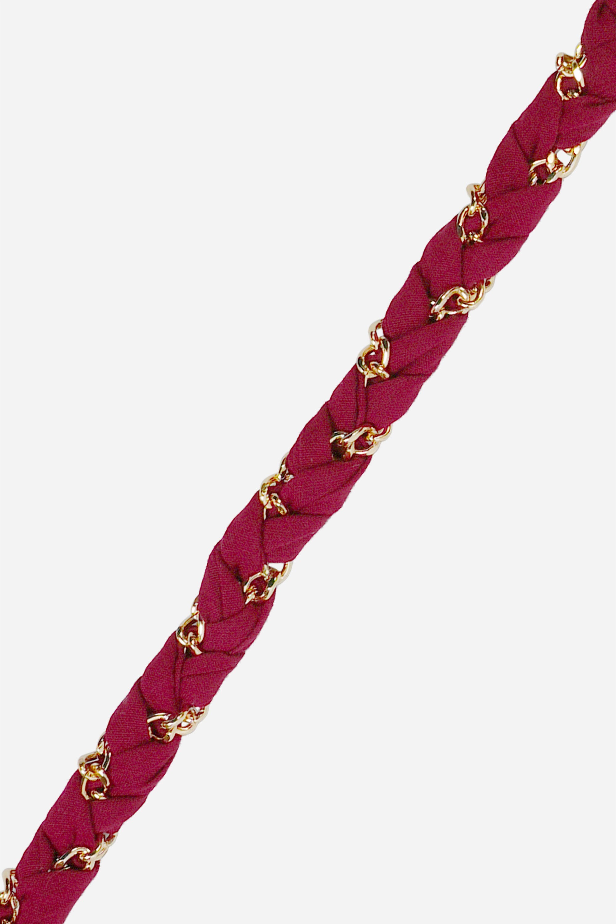 Chaine Longue Doha Bordeaux 120 cm
