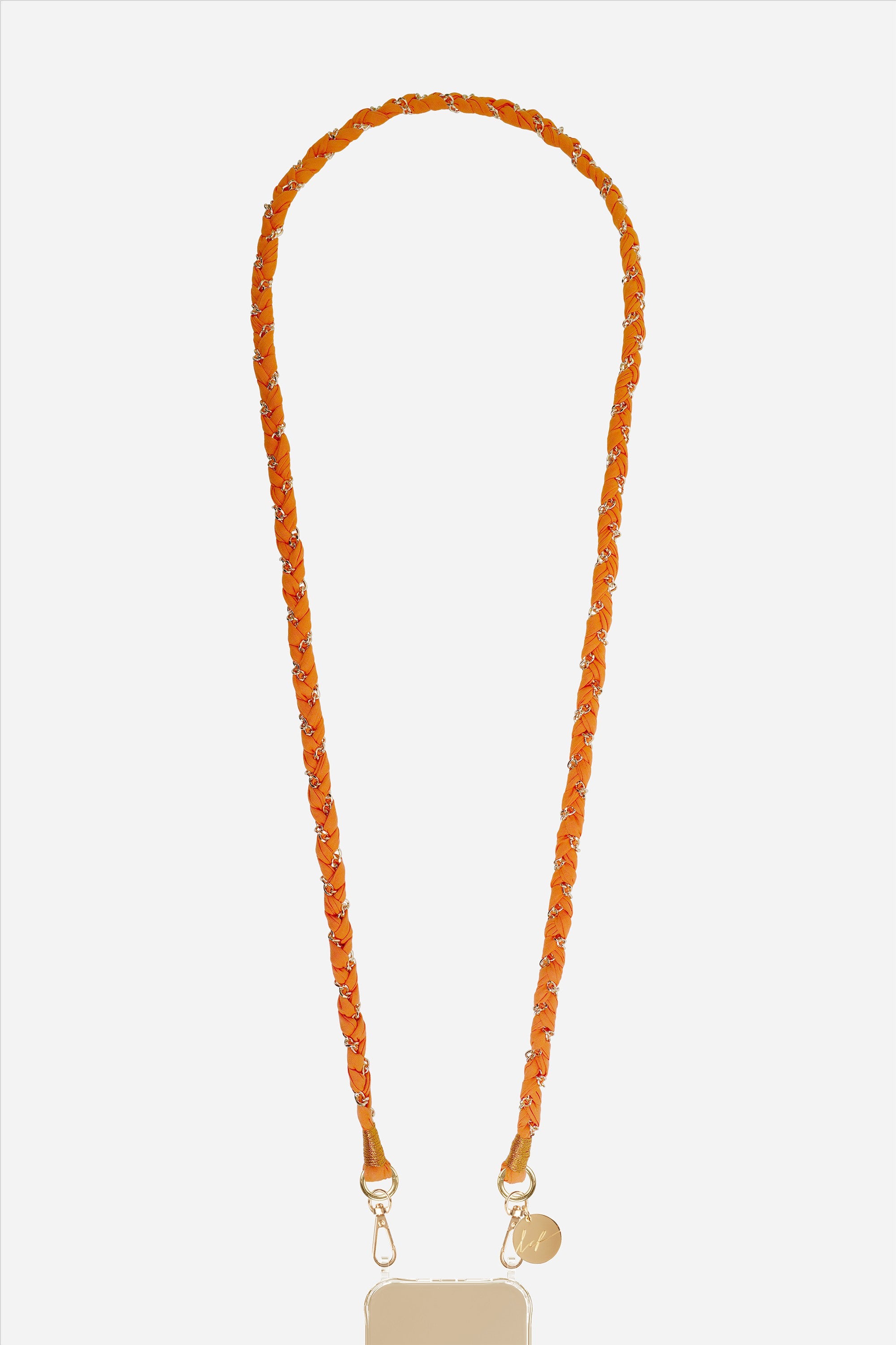 Chaine Longue Doha Orange 120 cm