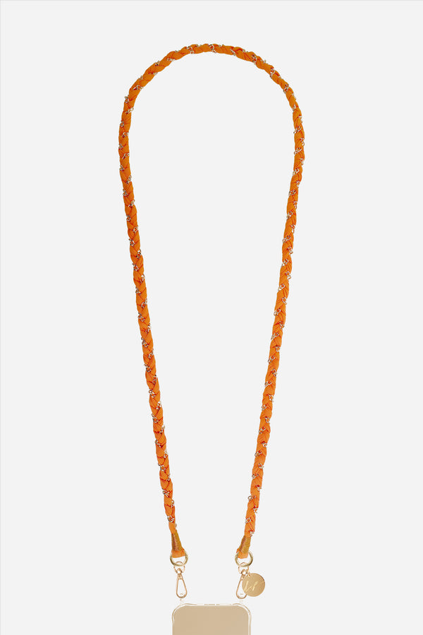 Chaine Longue Doha Orange 120 cm