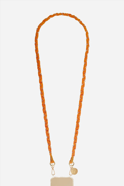 Chaine Longue Doha Orange 120 cm