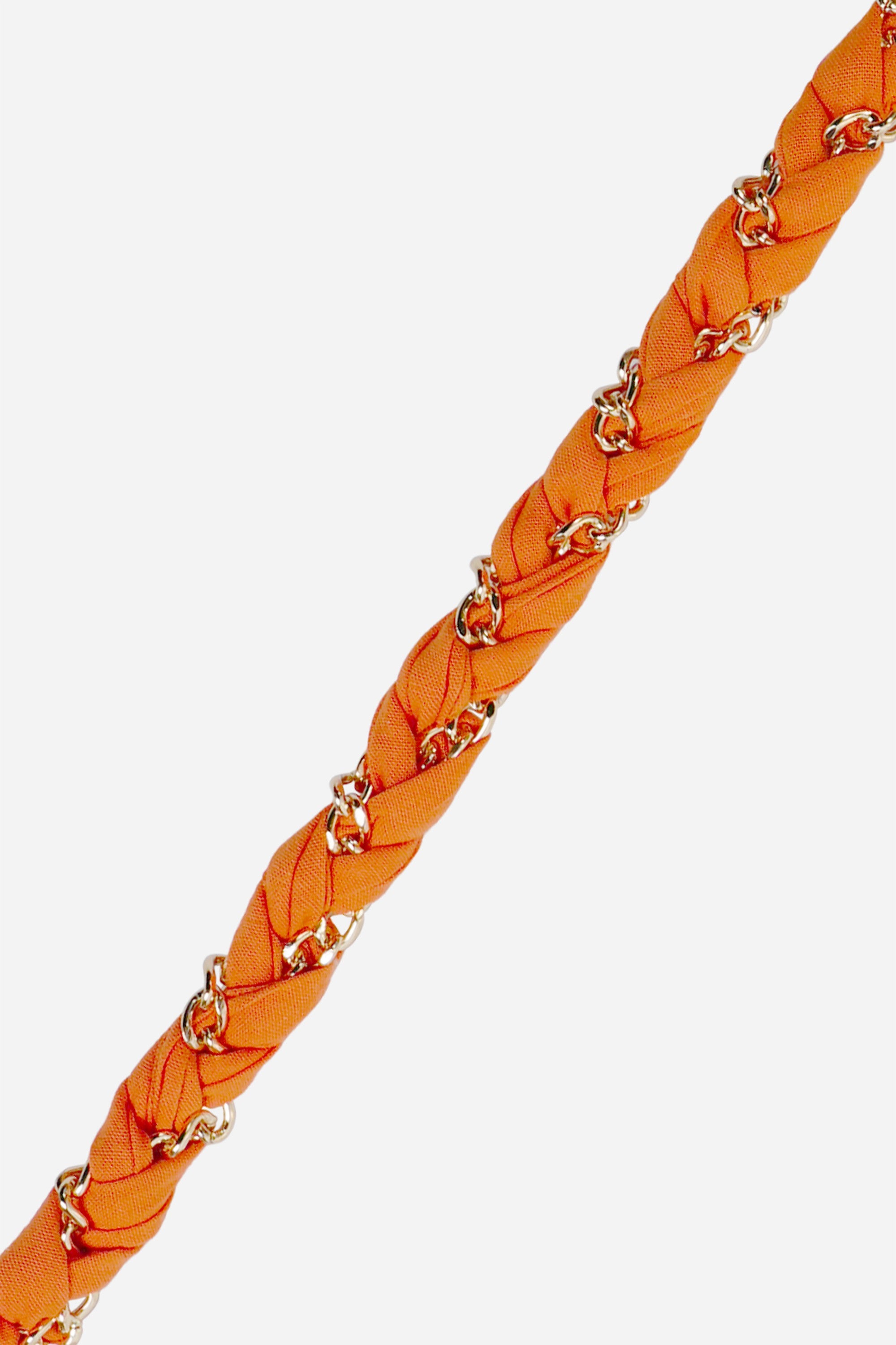 Chaine Longue Doha Orange 120 cm