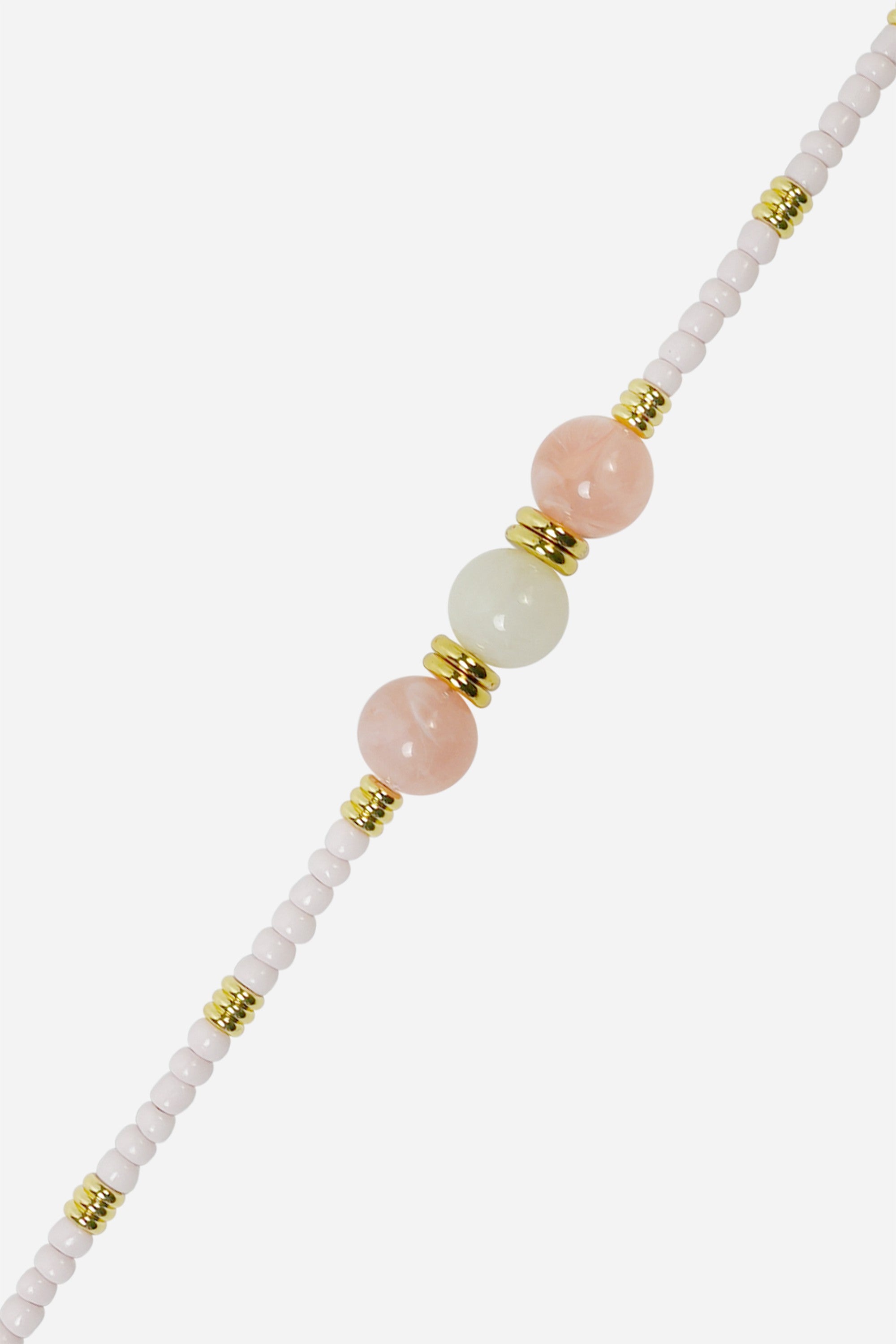 Chaine Longue Iris Nude 120 cm