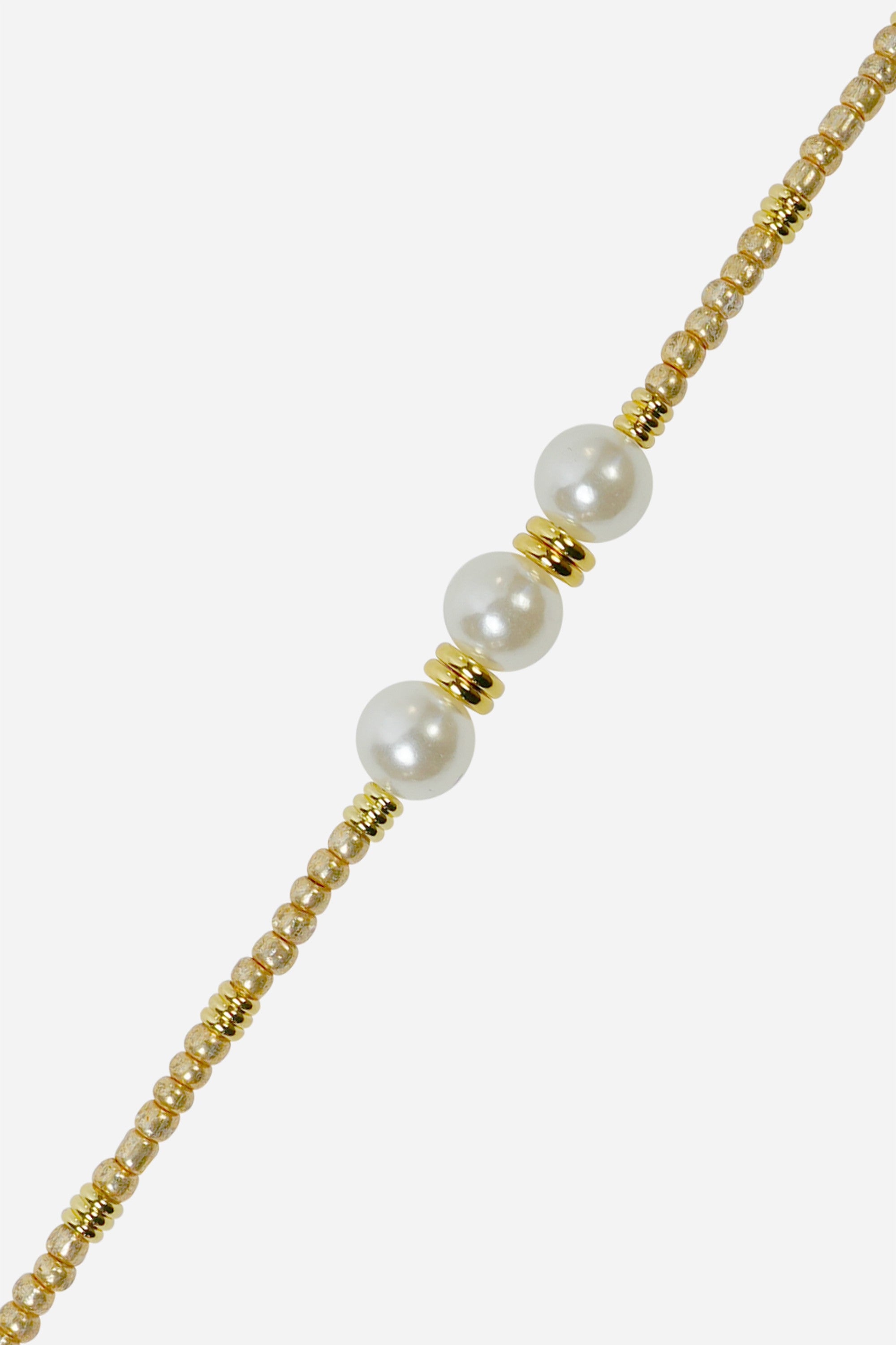 Chaine Longue Iris Dore 120 cm