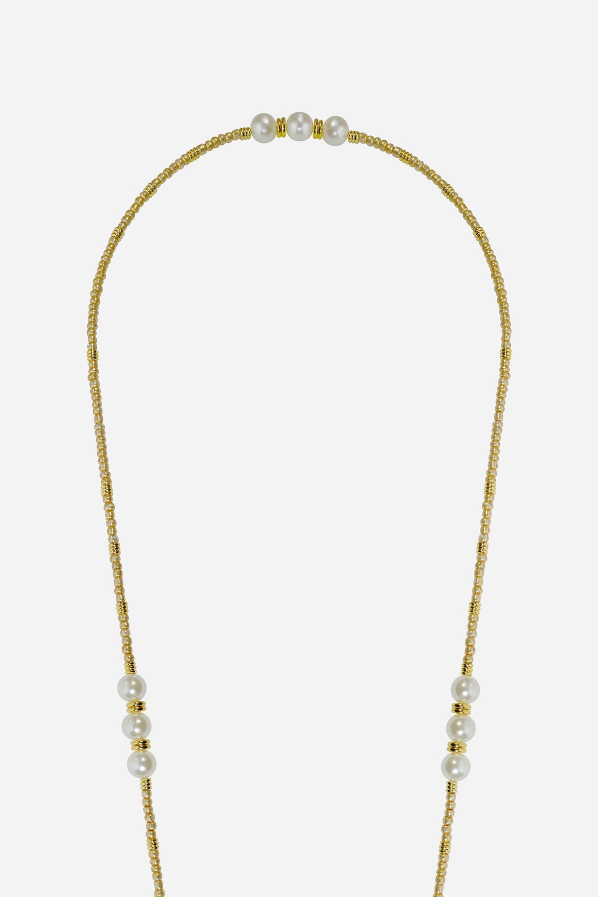 Chaine Longue Iris Dore 120 cm - 3