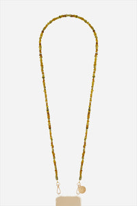 Chaine Longue Liviya Ambre 120 cm