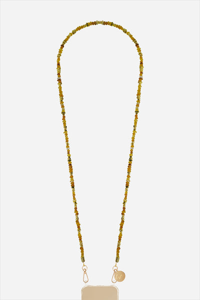 Chaine Longue Liviya Ambre 120 cm