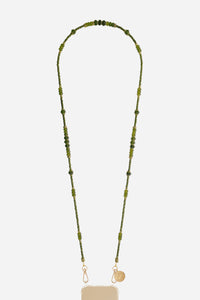 Chaine Longue Anouk Kaki 120 cm