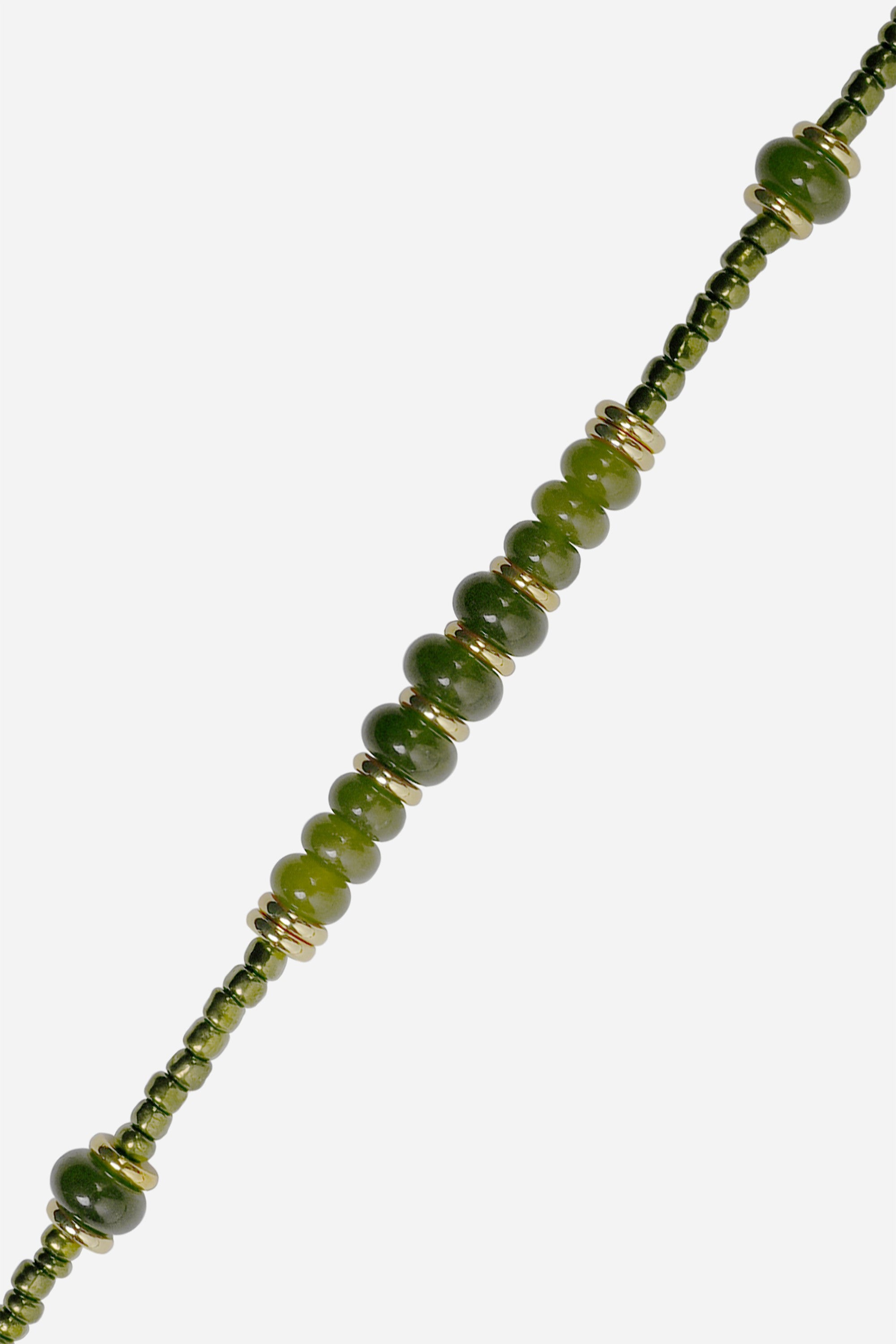 Chaine Longue Anouk Kaki 120 cm