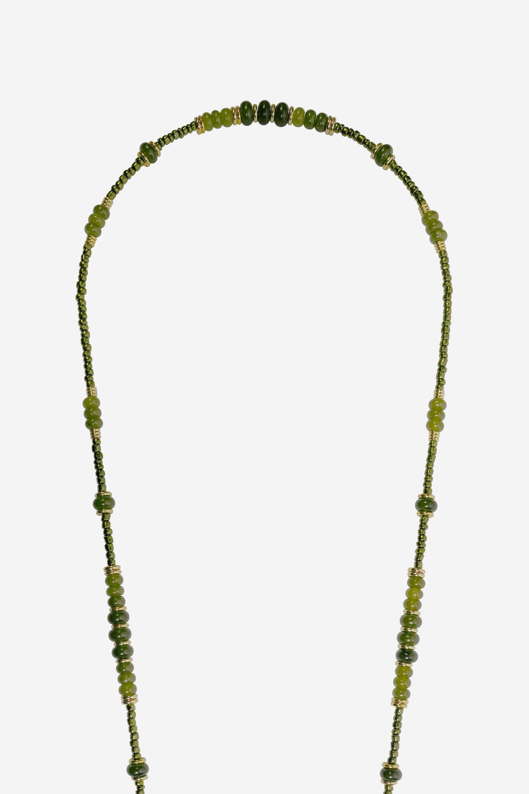 Chaine Longue Anouk Kaki 120 cm