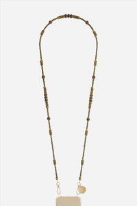 Chaine Longue Anouk Marron 120 cm