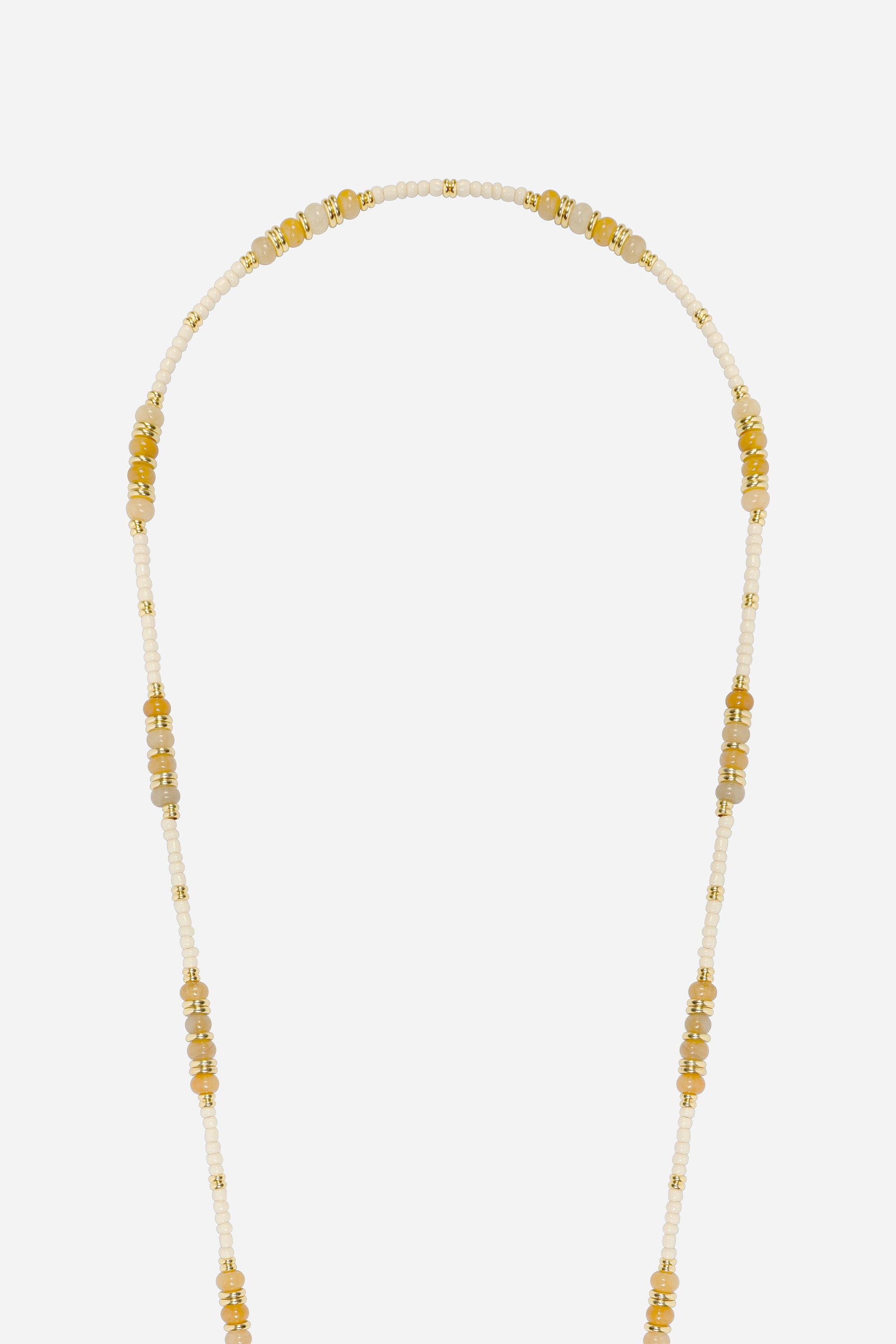 Chaine Longue Kira Ambre 120 cm