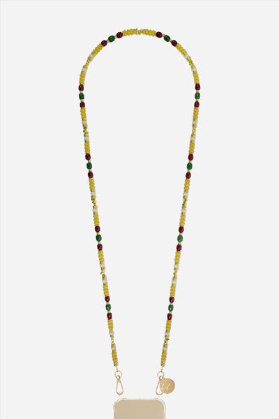 Chaine Longue Fiona Beige 120 cm