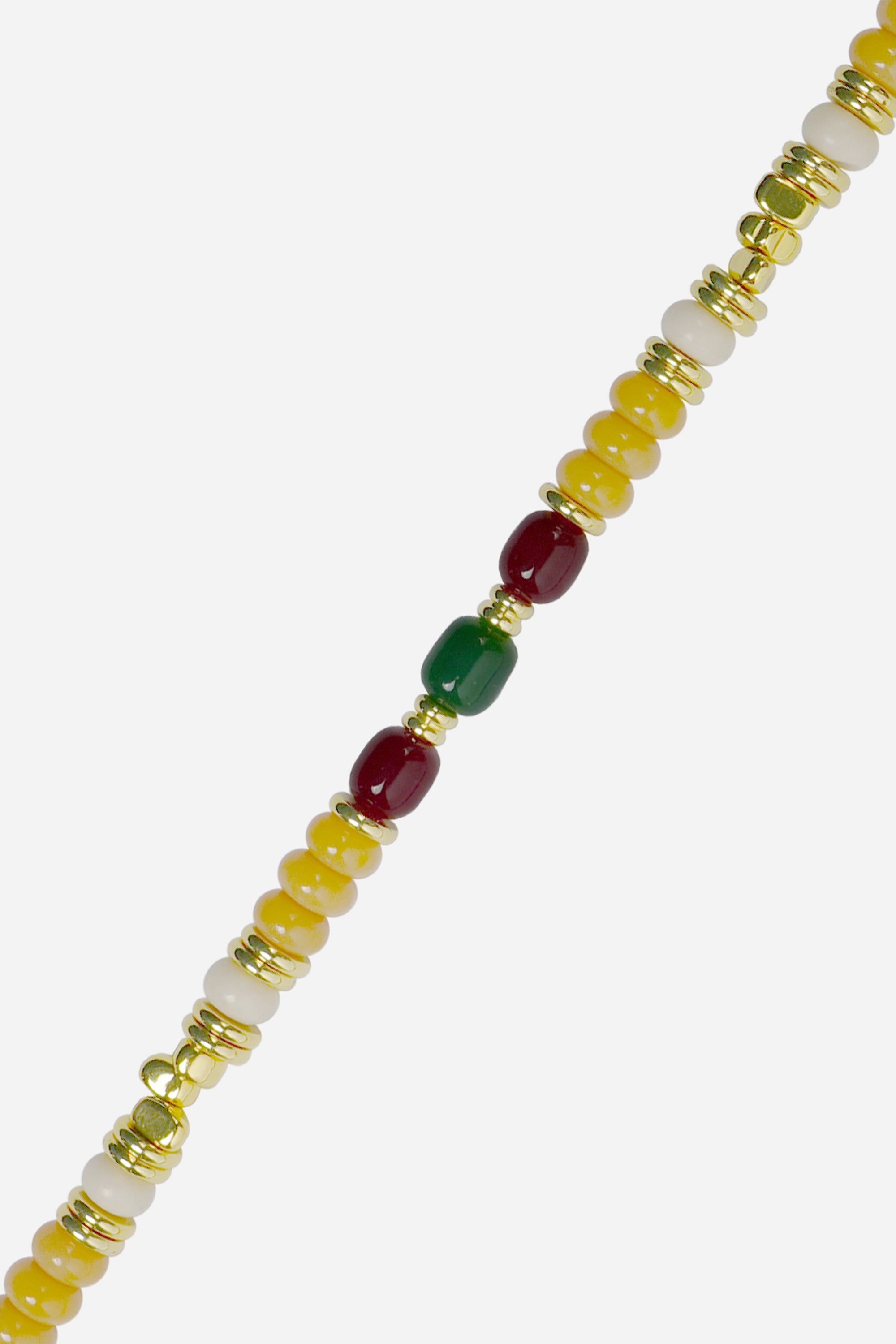 Chaine Longue Fiona Beige 120 cm