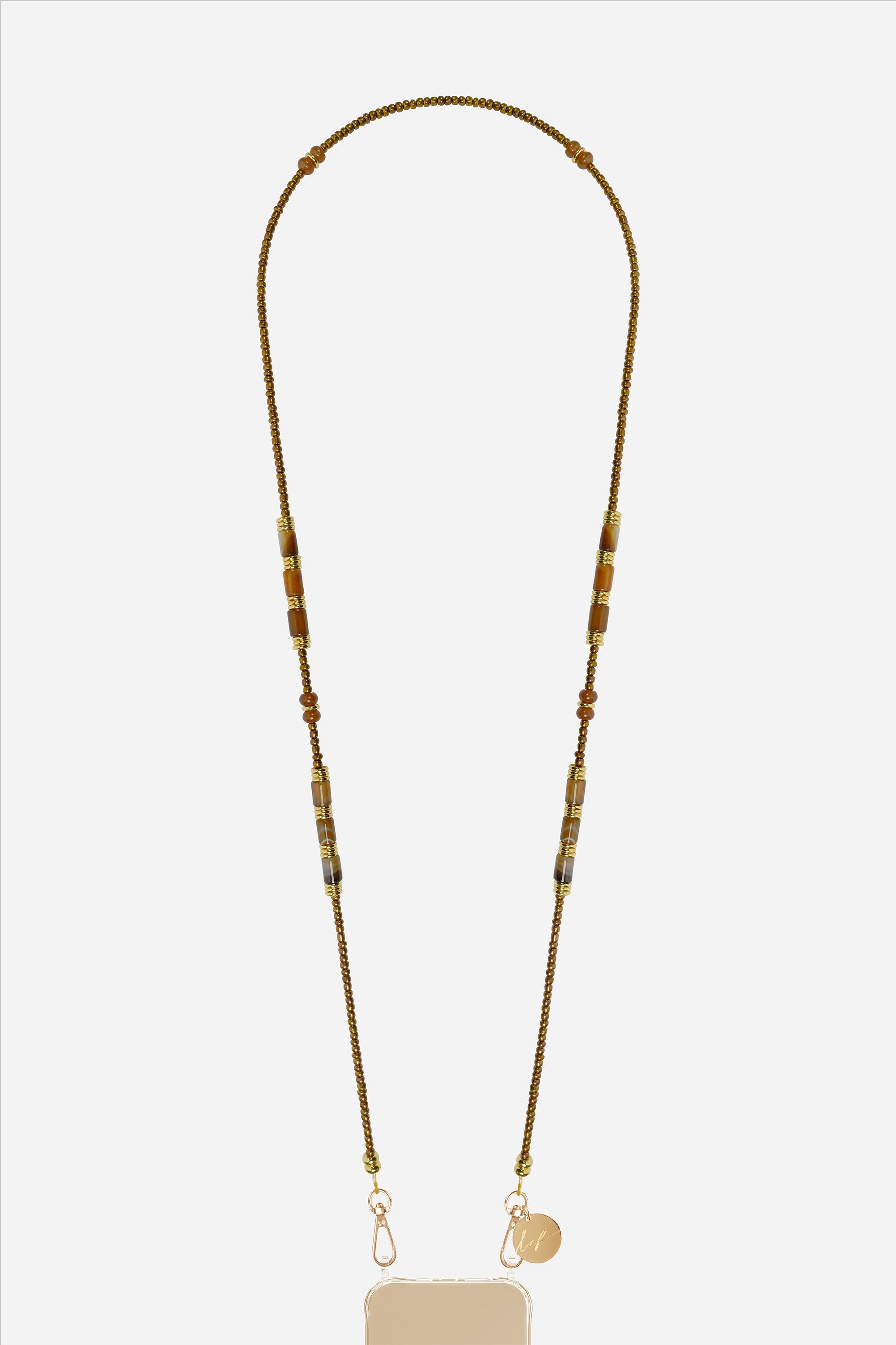 Chaine Longue Ornella Bronze 120 cm