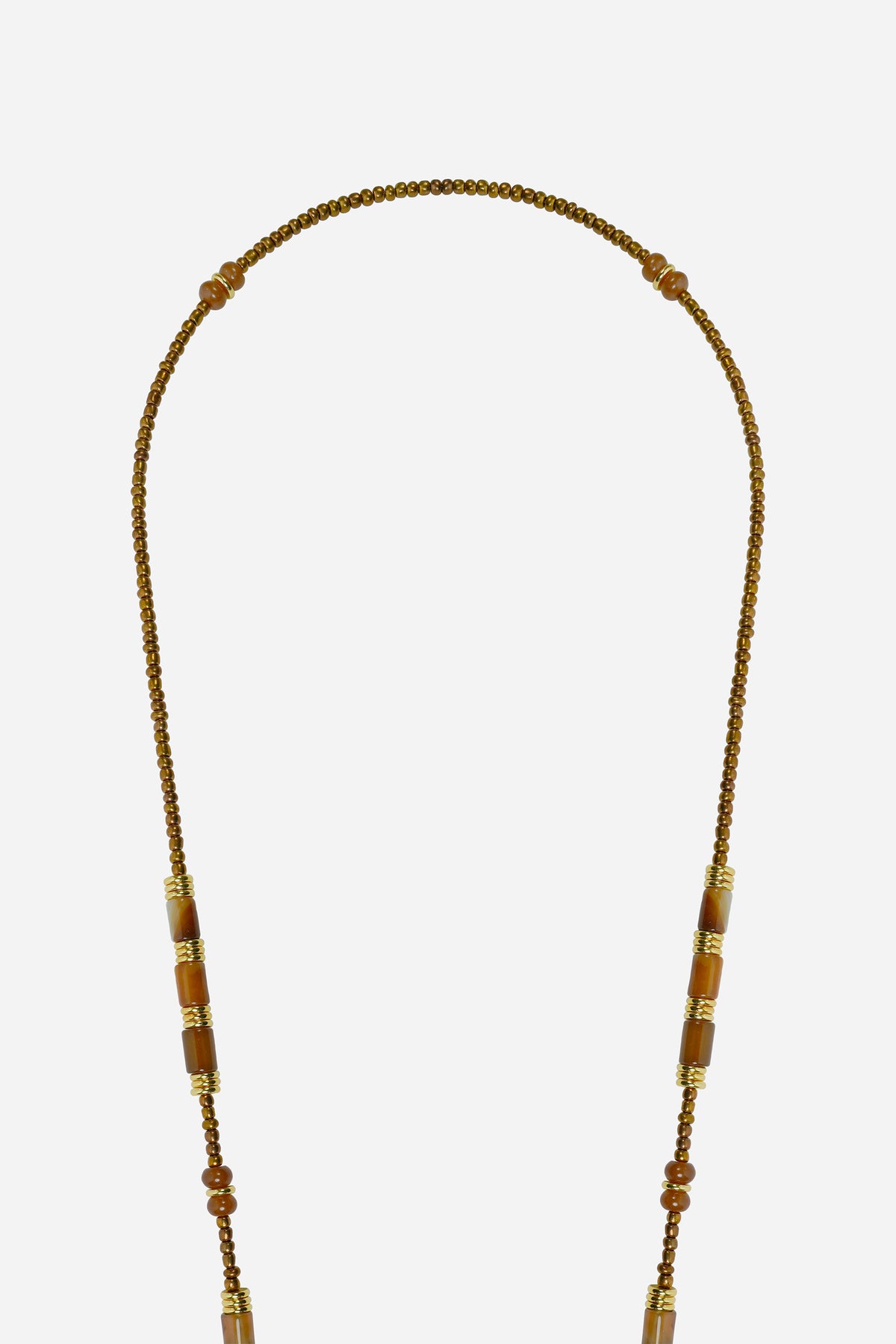 Chaine Longue Ornella Bronze 120 cm - 3